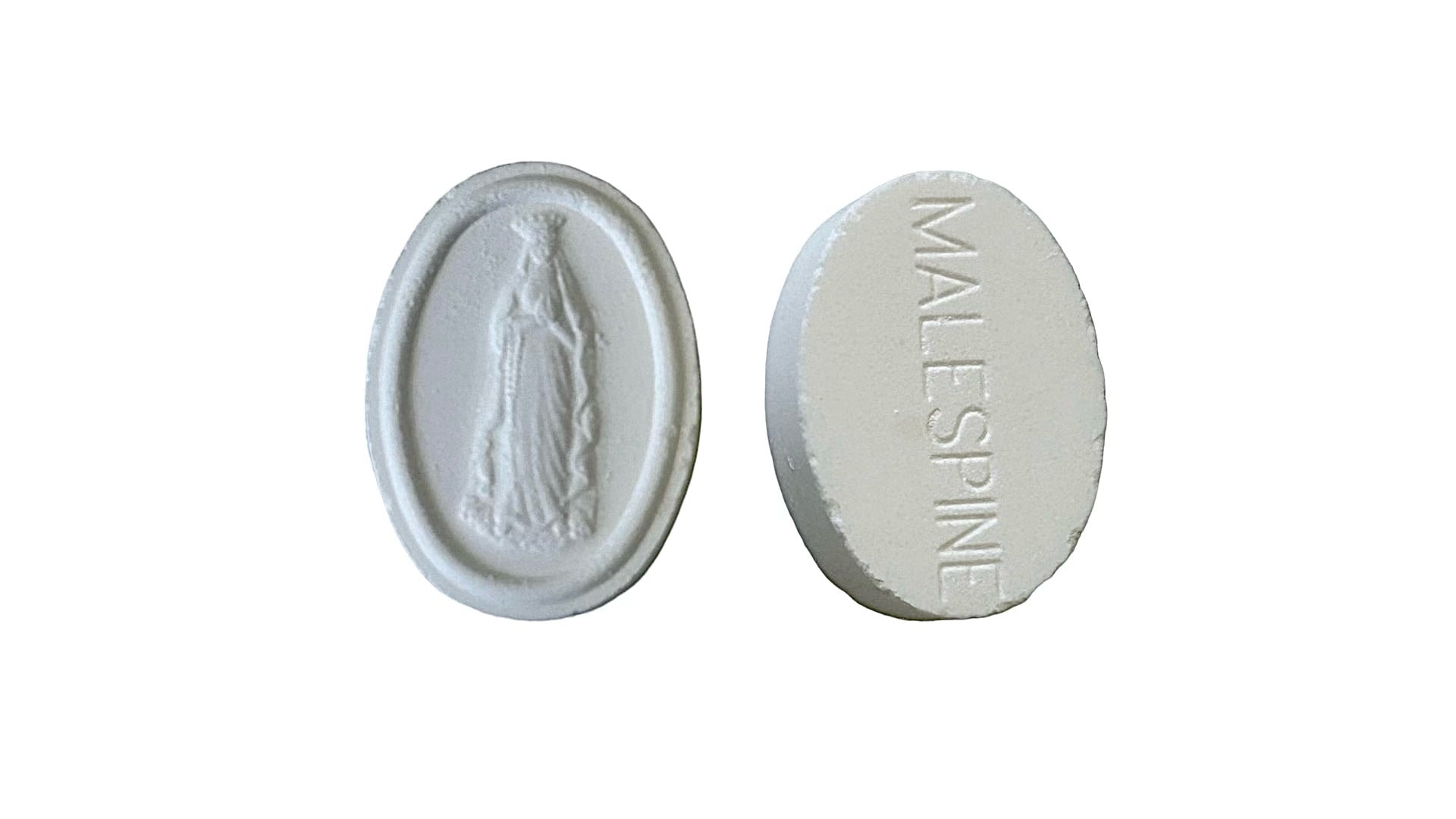Sachet de pastilles Malespine® à l'eau de Lourdes,130 gr, saveur menthe